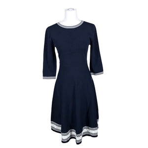 Unisex Ril's - Kootud kleit, suurus 38 - Sinine (1)