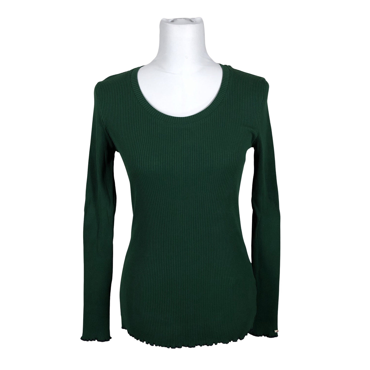 Unisex Tommy Hilfiger - Trikotaažist pluus, suurus 40 - Roheline (2)