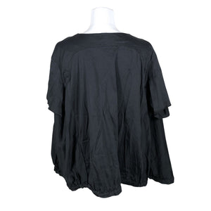 Unisex COS - Lühikeste käistega pluus, suurus 38 - Must (2)