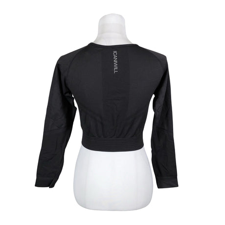 Unisex ICIW – Icaniwill - Spordisärk, pikad käised, suurus 38 - Hall (2)