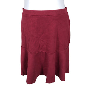 Unisex Max&Co - Trikotaažist seelik, suurus 38 - Veinipunane (1)