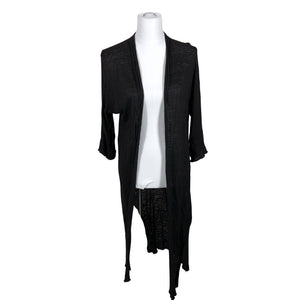 Unisex Bypias - Kardigan, suurus 38 - Must (2)
