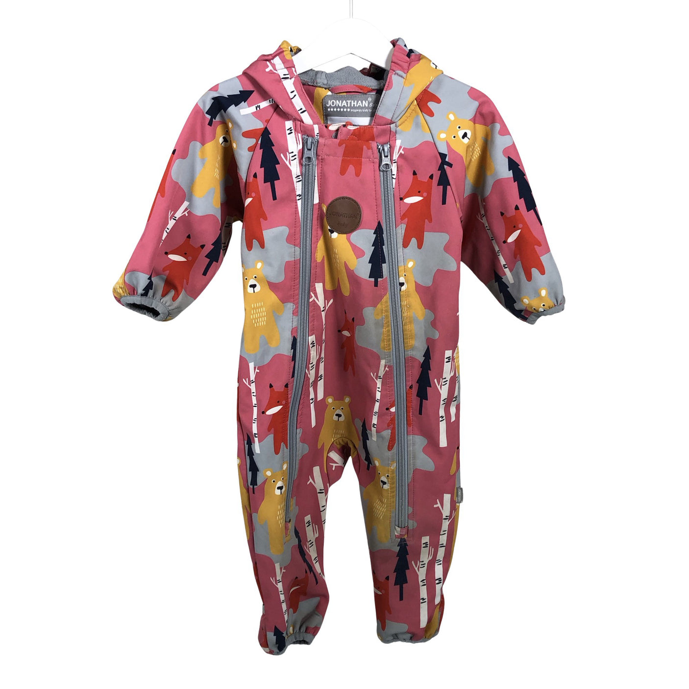 Unisex Jonathan - Softshell kombinesoon, suurus 68 - 74 - Roosa (1)