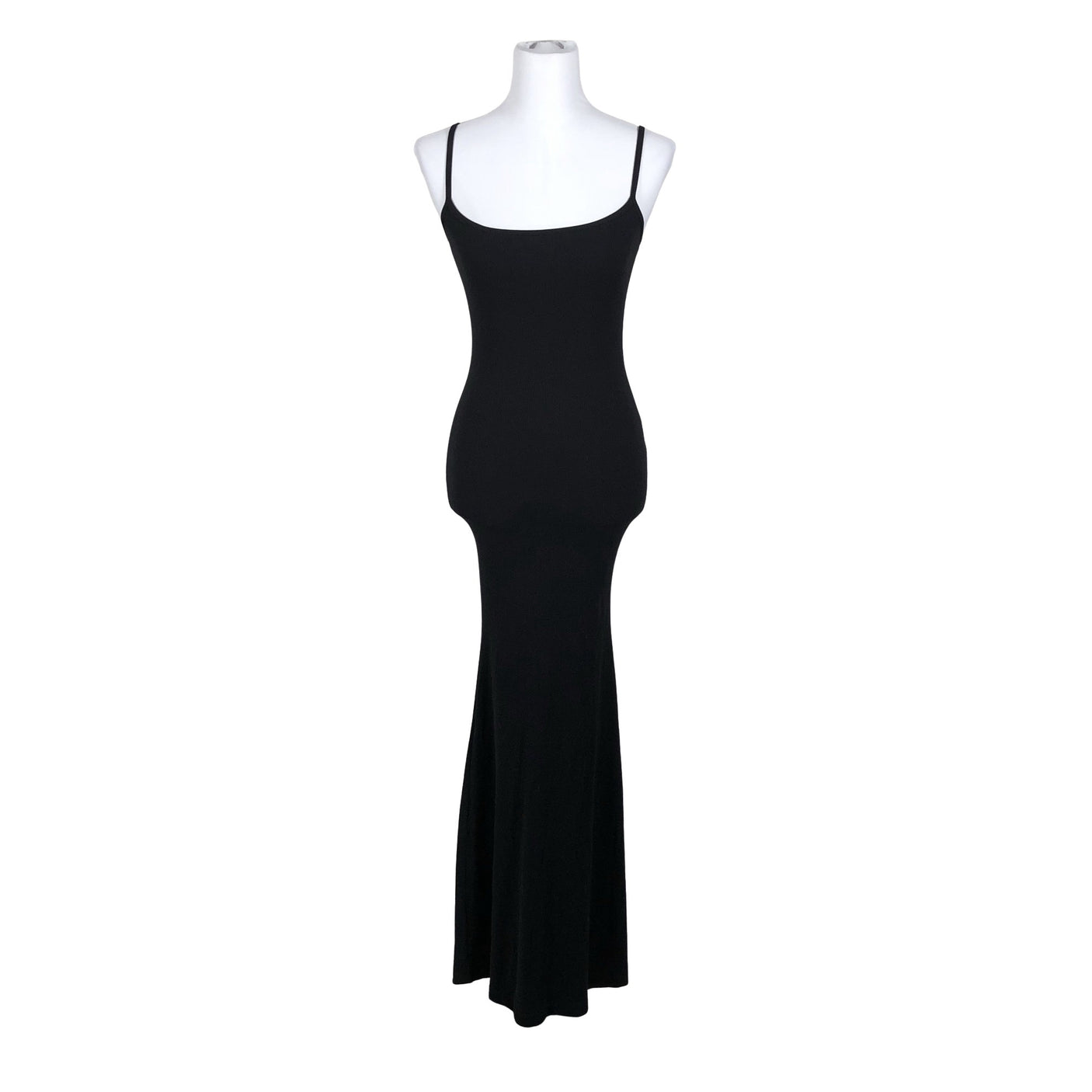 Unisex Ninepine - Trikotaažist kleit, suurus 38 - Must (1)