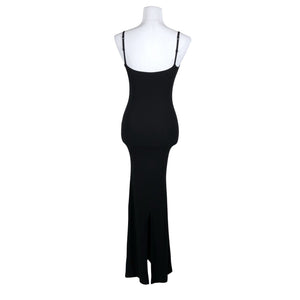 Unisex Ninepine - Trikotaažist kleit, suurus 38 - Must (4)