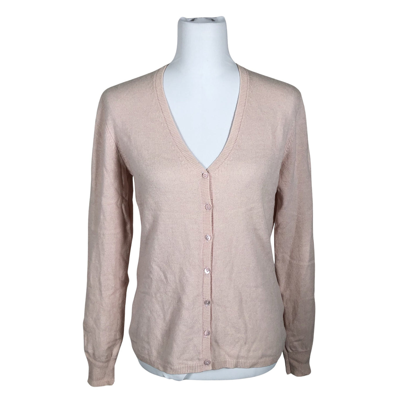 Unisex Repeat - Kardigan, suurus 40 - Heleroosa (2)