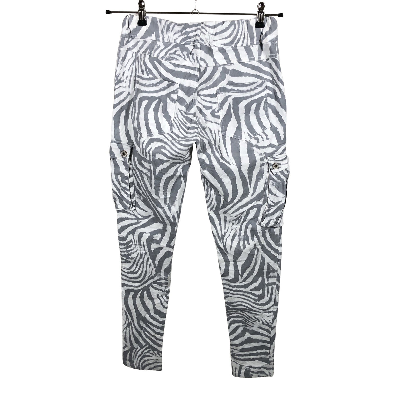 Unisex Perfect Jeans - Mittevenivad püksid, suurus 38 - Hall (2)