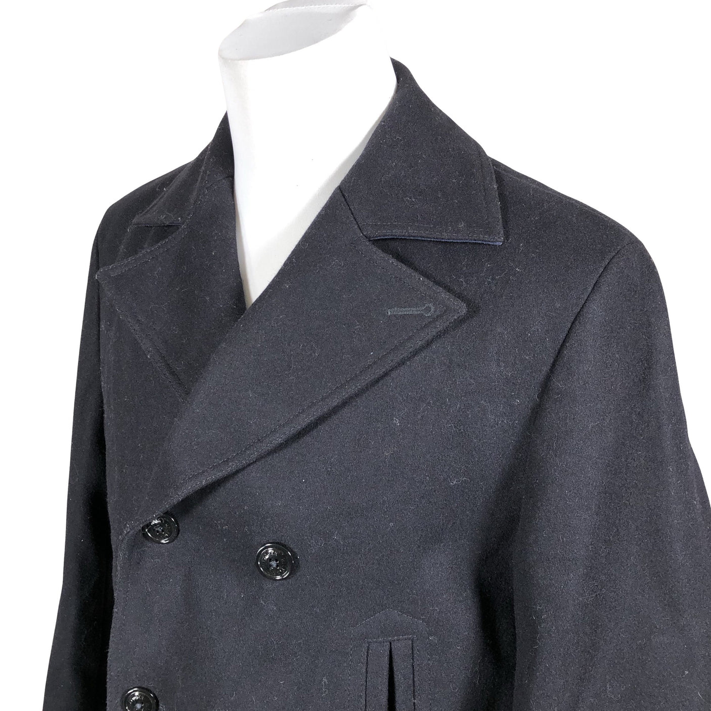 Unisex Tommy Hilfiger - Villane mantel, suurus L - Sinine (2)