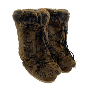 Unisex Moon Boot - Talvejalanõud, suurus 36 - Pruun (2)