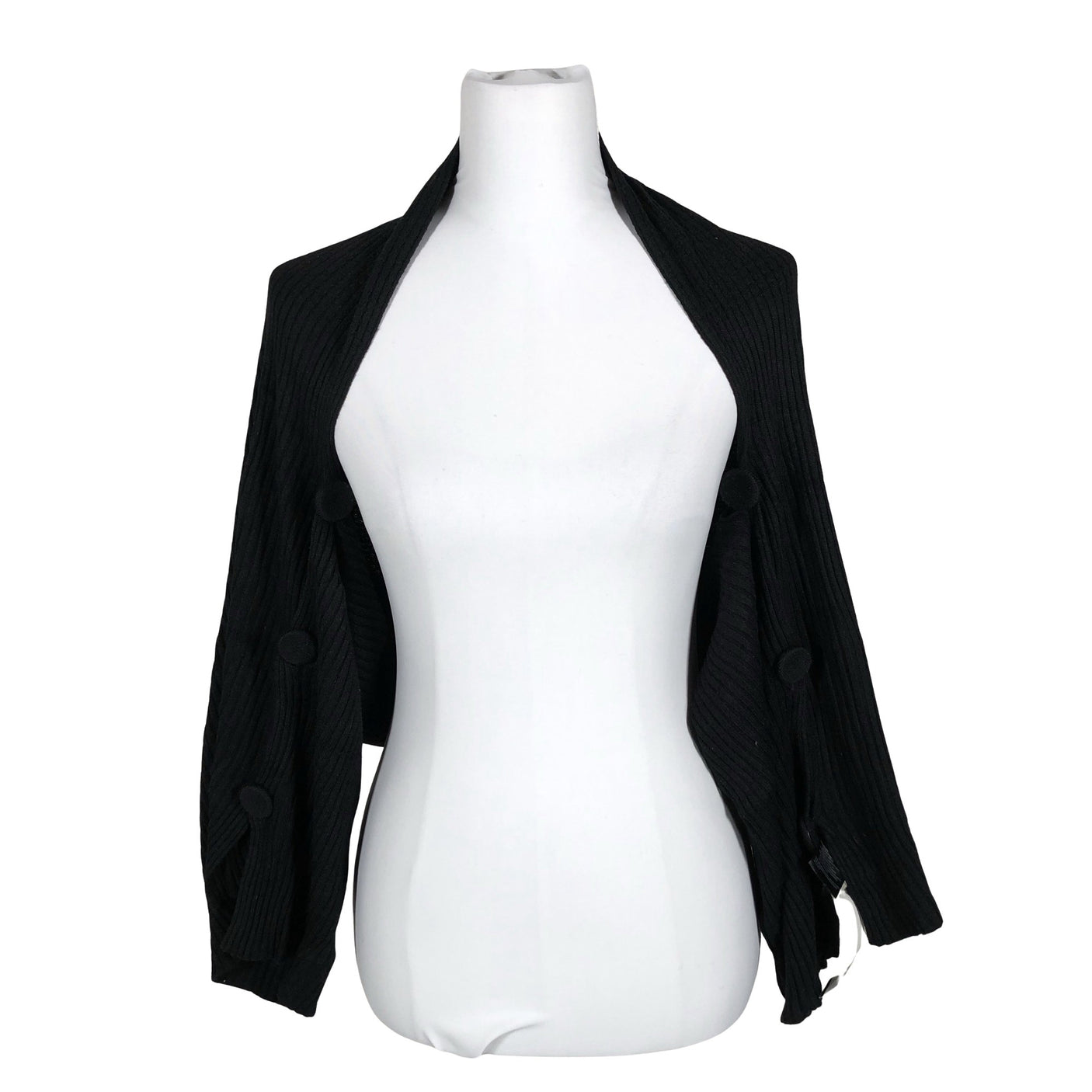 Unisex Mexx - Kootud boolero, suurus 40 - Must (2)