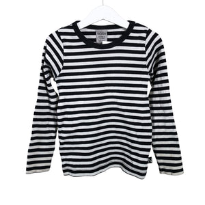 Unisex NOSH - Trikotaažist pluus, suurus 122 - 128 - Must (1)