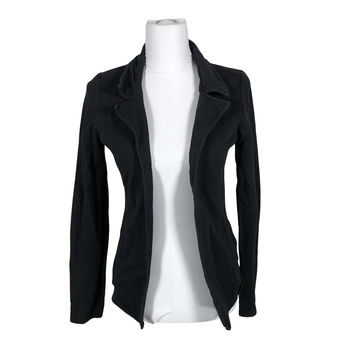 Unisex me&i - Dressikangast jakk, suurus 36 - Must (1)