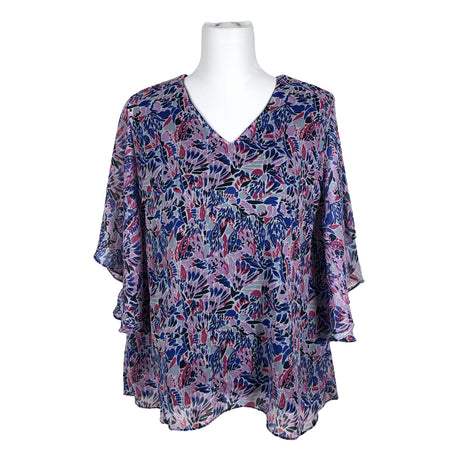 Unisex O.I.S - Lühikeste käistega pluus, suurus 38 - Hall ()