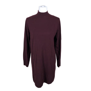Unisex Uniqlo - Kootud kleit, suurus 38 - Lilla (1)