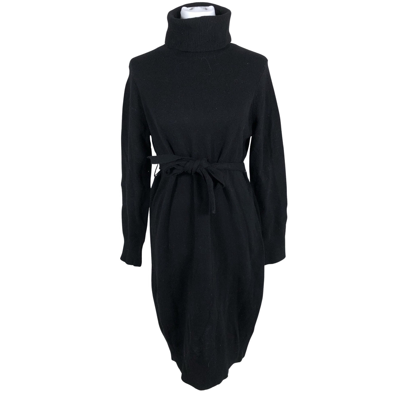 Unisex Andiata - Kootud kleit, suurus 38 - Must (1)
