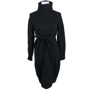 Unisex Andiata - Kootud kleit, suurus 38 - Must (1)