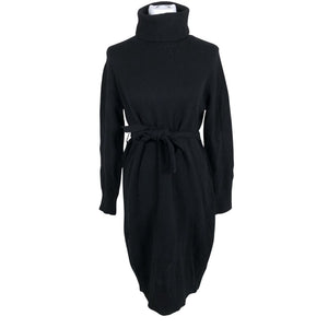 Unisex Andiata - Kootud kleit, suurus 38 - Must (2)