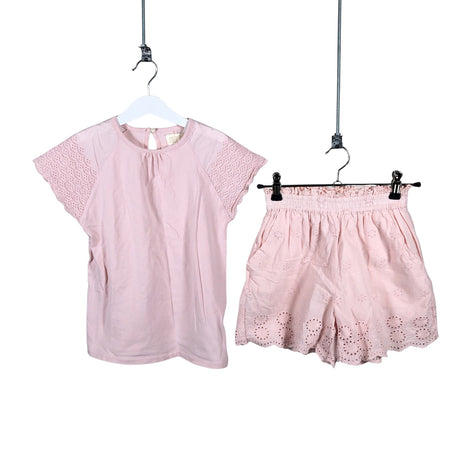 Unisex Creamie - T-särk, suurus 128 - 134 - Heleroosa ()