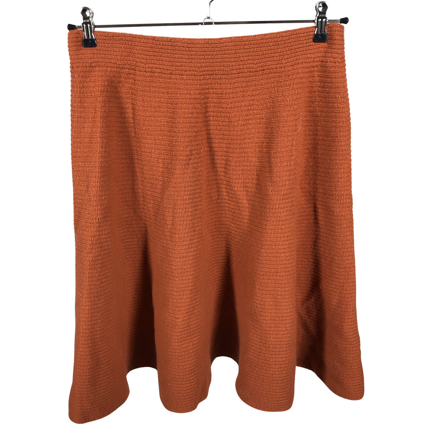 Unisex Benetton - Kootud seelik, suurus 40 - Oranž (1)