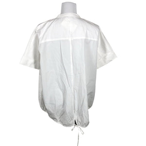 Unisex The Masai - Lühikeste käistega pluus, suurus 36 - Valge (3)
