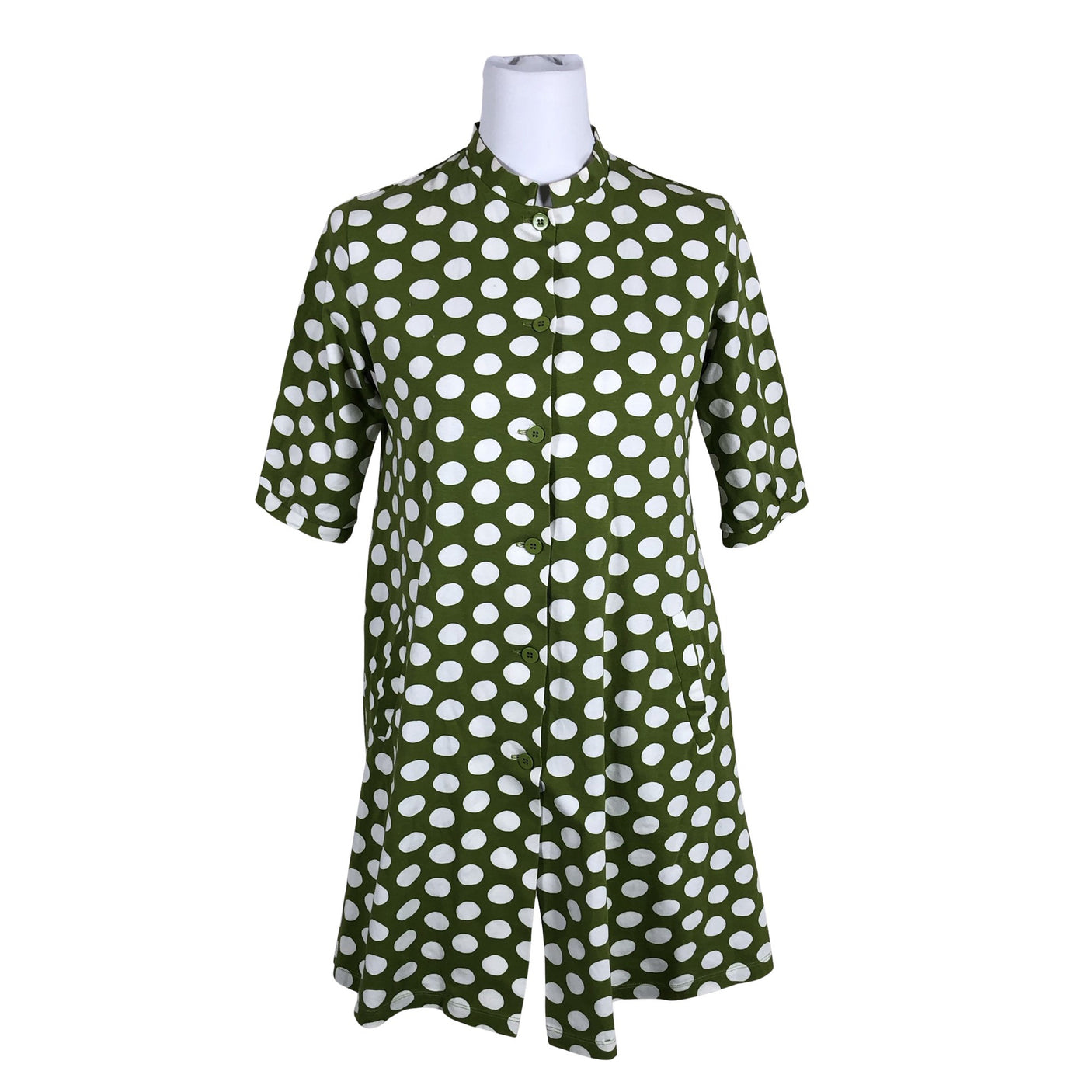 Unisex Marimekko - Trikotaažist tuunika, suurus 36 - Roheline (1)