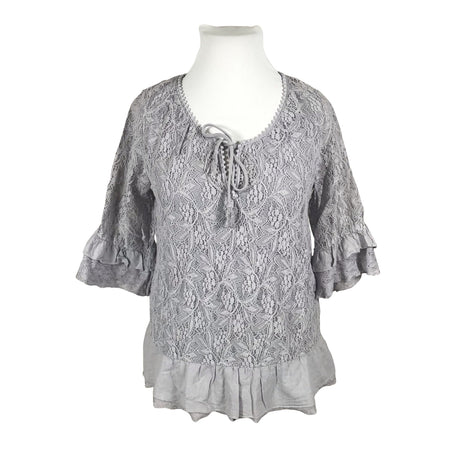 Unisex Cream - Trikotaažist pluus, suurus 44 - Helesinine ()