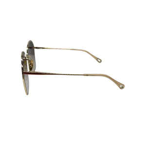 Unisex Chloé - Päikeseprillid, suurus Ei kokoa - Kuld (3)