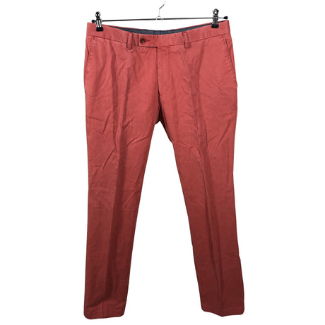 Unisex Oscar Jacobson - Chino-püksid, suurus L - Punane (2)