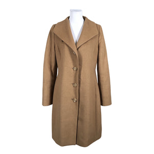 Unisex Ril's - Villane mantel, suurus 40 - Pruun (1)