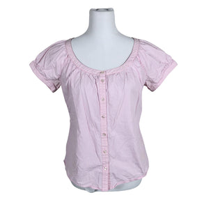 Unisex Marc O'Polo - Lühikeste käistega pluus, suurus 38 - Heleroosa (2)