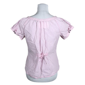 Unisex Marc O'Polo - Lühikeste käistega pluus, suurus 38 - Heleroosa (3)