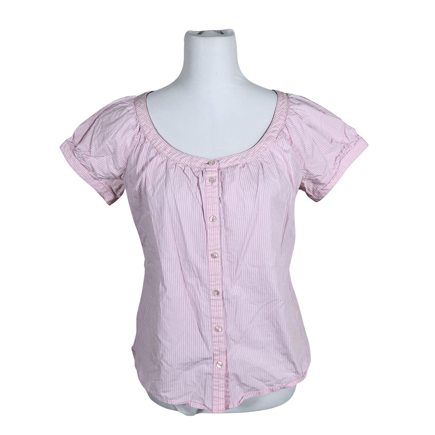 Unisex Marc O'Polo - Lühikeste käistega pluus, suurus 38 - Heleroosa (1)