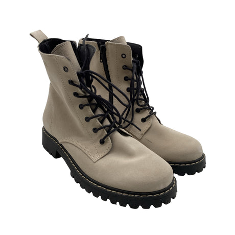 Unisex Ilves - Nööridega saapad, suurus 38 - Beige (2)