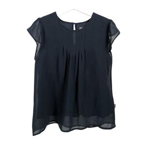 Unisex Creamie - Lühikeste käistega pluus, suurus 134 - 140 - Sinine (1)