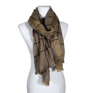 Unisex Jim Thompson - Õhuke sall, suurus Maxi - Beige (2)