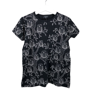 Unisex Aarrelabel - T-särk, suurus 146 - 152 - Must (1)