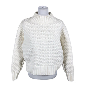 Unisex Nanso - Kampsun, suurus 40 - Looduslik valge (1)