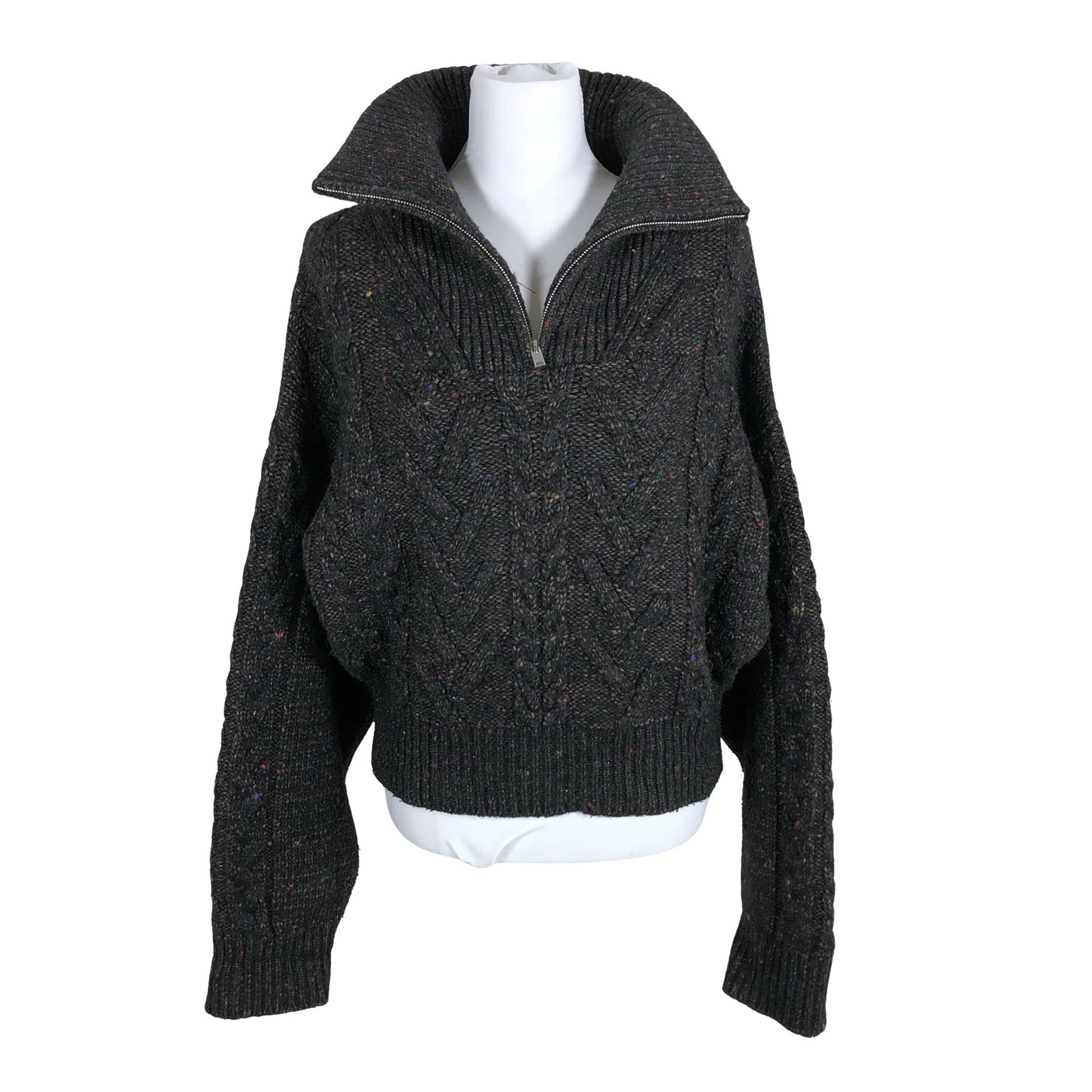 Unisex Ganni - Kampsun, suurus 40 - Pruun (2)