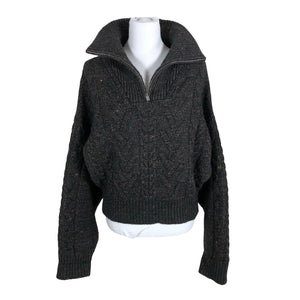 Unisex Ganni - Kampsun, suurus 40 - Pruun (2)