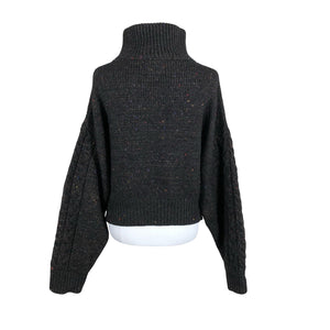 Unisex Ganni - Kampsun, suurus 40 - Pruun (4)