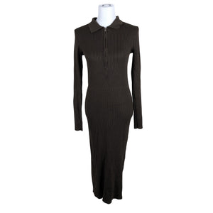 Unisex Envii - Kootud kleit, suurus 38 - Pruun (1)