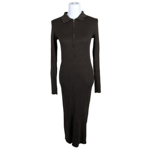 Unisex Envii - Kootud kleit, suurus 38 - Pruun (2)