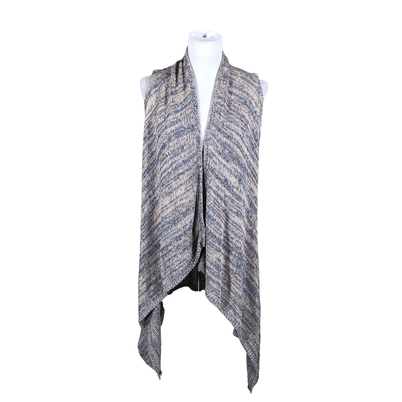 Unisex Halston Heritage - Kootud vest, suurus 40 - Helesinine (1)