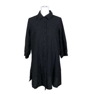 Unisex Studio - Mitteveniv tuunika, suurus 38 - Must (1)