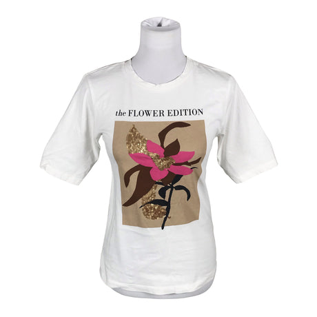 Unisex Kaffe - T-särk, suurus 34 - Valge ()