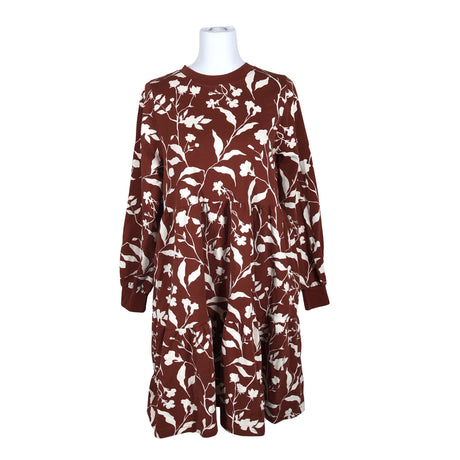 Unisex Toive - Trikotaažist kleit, suurus 38 - Veinipunane (2)