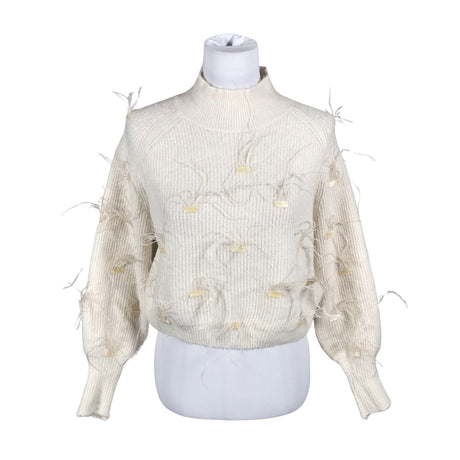 Unisex Koralline - Kampsun, suurus 36 - Looduslik valge ()