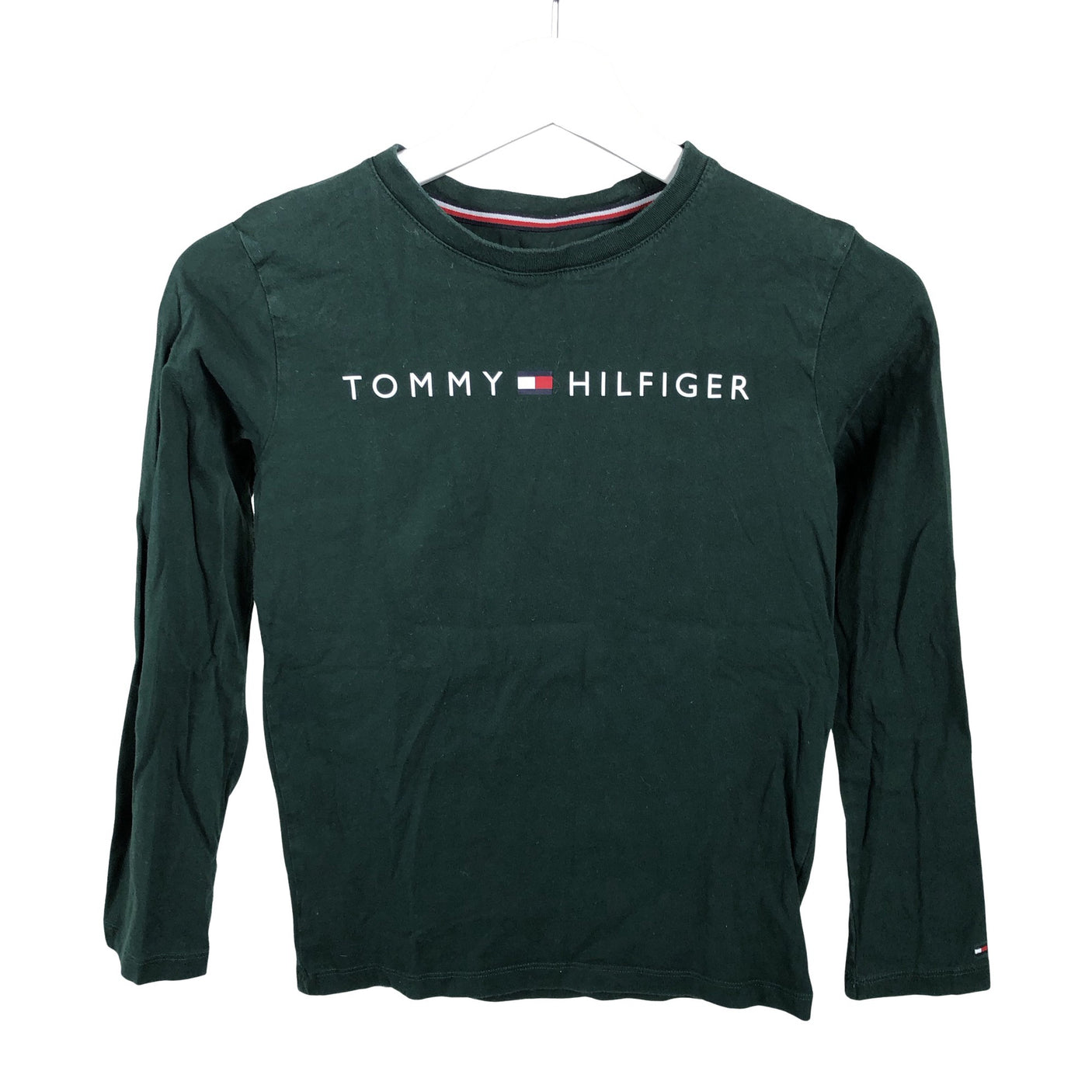 Unisex Tommy Hilfiger - Trikotaažist pluus, suurus 146 - 152 - Roheline (1)