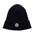Unisex Moncler - Talvemüts, suurus 52 - 54 cm - Must ()