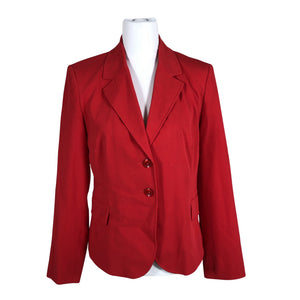 Unisex Per Una by Marks & Spencer - Jakk, suurus 40 - Punane (2)